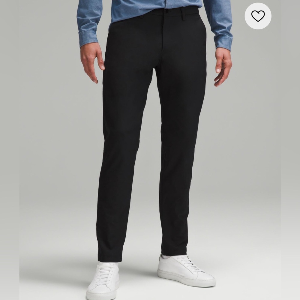 Lululemon men's ABC pants slim size 28, length 32 brand new with tags black